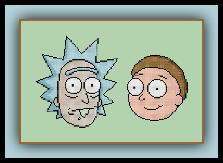 Rick And Morty Heads Preview